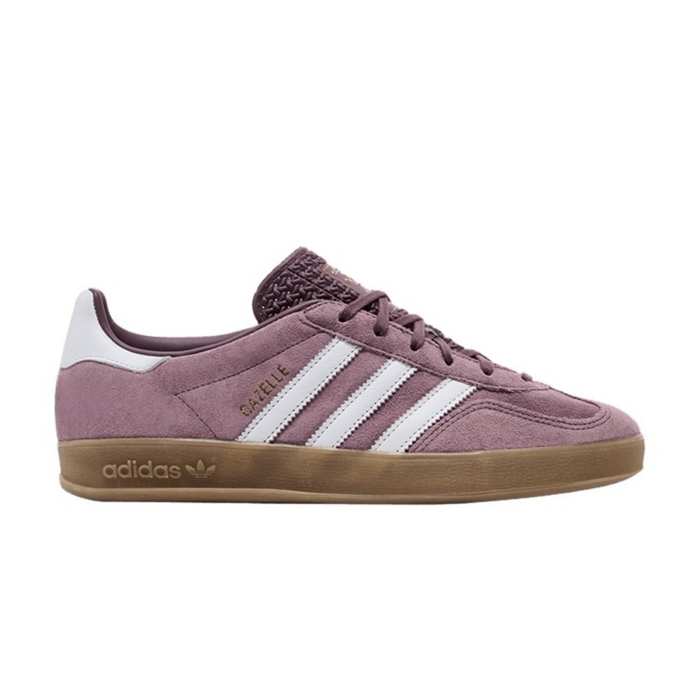 Adidas Gazelle in Purple and White